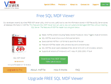 Tablet Screenshot of mdfviewer.com
